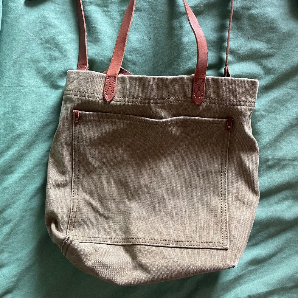 The Madewell Medium Canvas Transport Tote